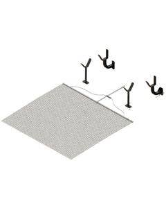Steel Drag Mat w/Transport Stands